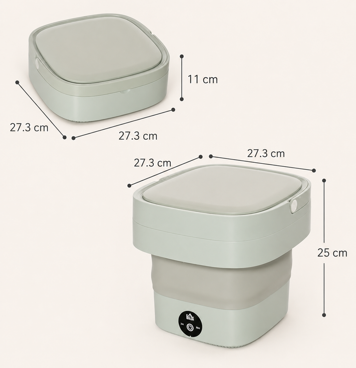 Foldable Mini Laundry Machine